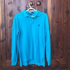 Size M Polo by Ralph Lauren Custom Fit Long Sleeve